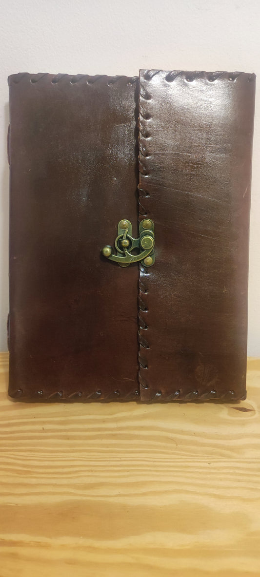 CARNET DE NOTES UNIQUE ET MAGNIFIQUEMENT FABRIQUÉ À LA MAIN