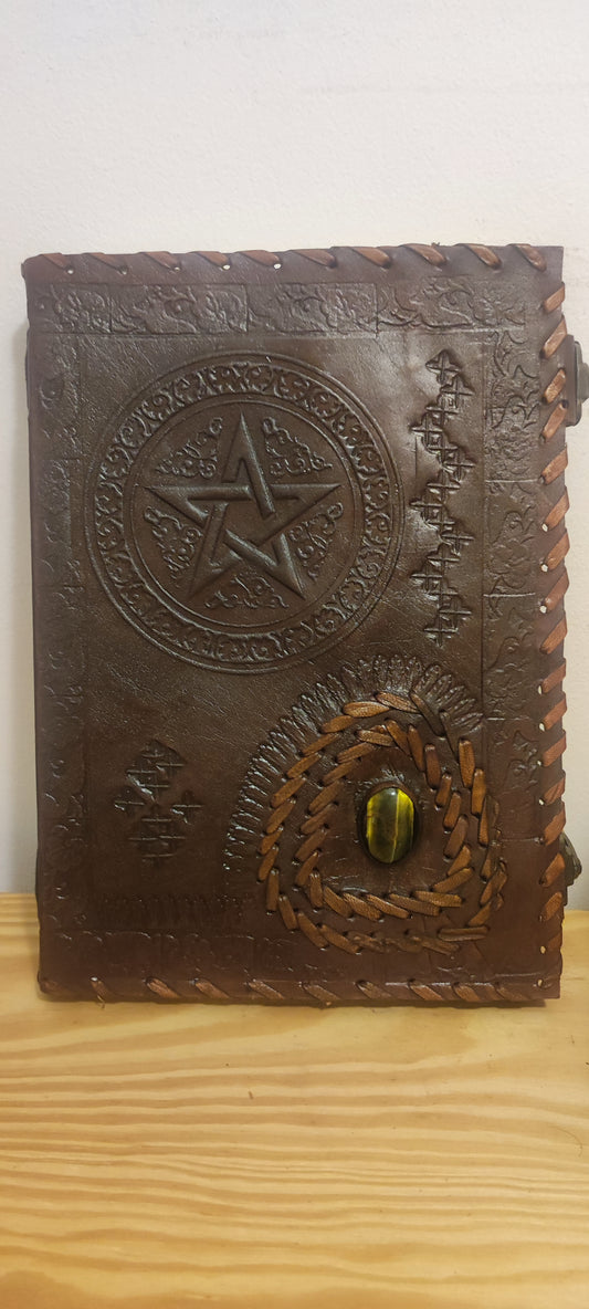 CARNET DE NOTES UNIQUE ET MAGNIFIQUEMENT FABRIQUÉ À LA MAIN