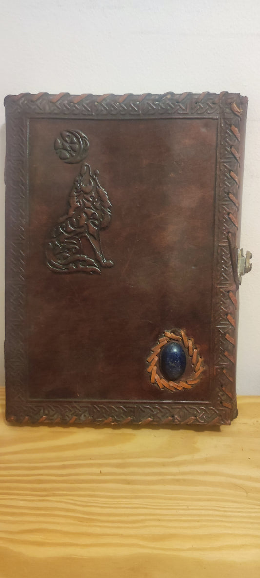 CARNET DE NOTES UNIQUE ET MAGNIFIQUEMENT FABRIQUÉ À LA MAIN