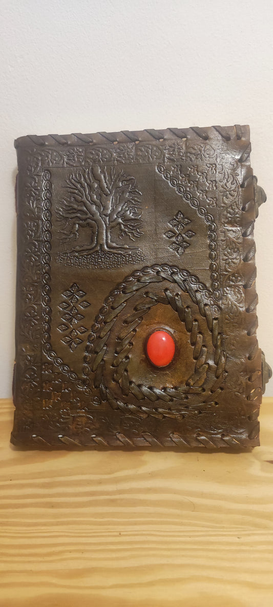 CARNET DE NOTES UNIQUE ET MAGNIFIQUEMENT FABRIQUÉ À LA MAIN