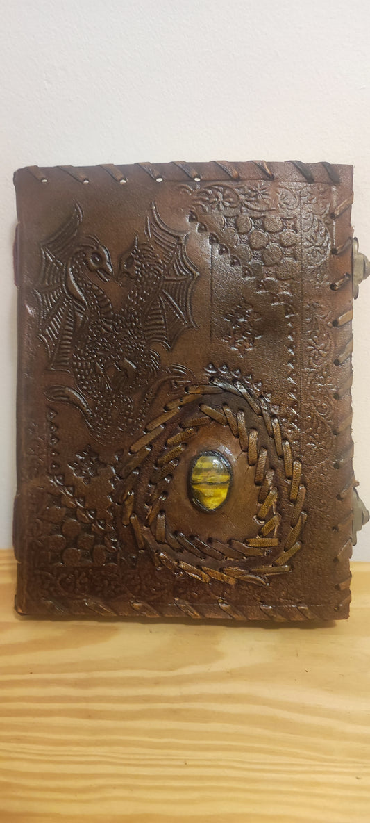 CARNET DE NOTES UNIQUE ET MAGNIFIQUEMENT FABRIQUÉ À LA MAIN